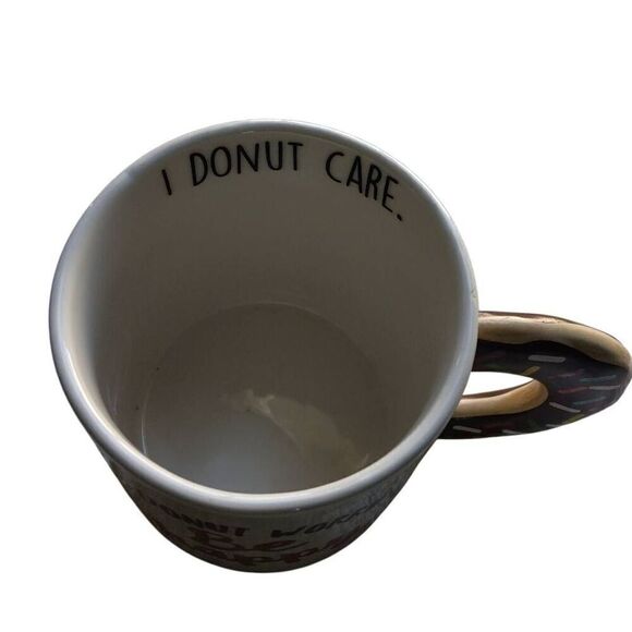 Donut Worry Be Happy Coffee Cup - Picture 5 of 8